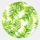 Search for fern wedding stickers Botanical