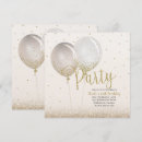 Search for gold glitter confetti invitations Trendy