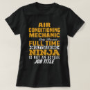Search for air conditioning tshirts Job