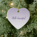 Search for lilac christmas tree decorations Glam