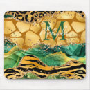 Search for green leopard mousepads Zebra stripes