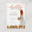Search for fall bridal brunch invitations Floral
