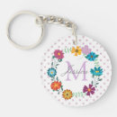 Search for pretty flowers key rings Floral