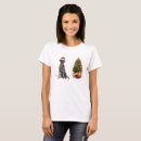 Search for labrador retriever christmas tshirts Black lab