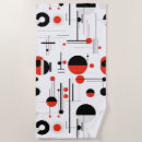 Search for red and black beach towels Abstract