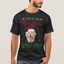 Search for golden retriever christmas tshirts Dog