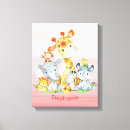 Search for pink elephant nursery art Jungle