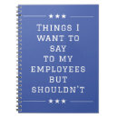 Search for funny work notebooks Employee