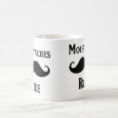 Search for funny moustache coffee mugs Humourous