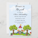 Search for park birthday invitations Kids