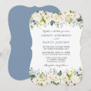 Search for dusty blue watercolor wedding invitations Elegant