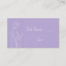 Search for lavender place cards Number