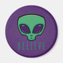 Search for alien head magnets Space