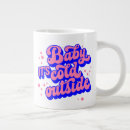 Search for playful mugs Bold typography