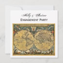 Search for square engagement party invitations Vintage