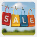 Search for store sale stickers Business