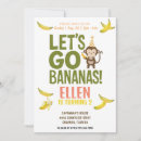 Search for go bananas invitations Monkey