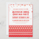 Search for nordic christmas invitations Red