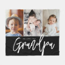 Search for grandchildren blankets Black and white