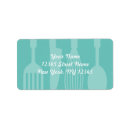 Search for utensils return address labels Chef