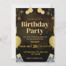 Search for black balloons invitations Typography