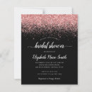 Search for black hot pink bridal shower invitations Trendy