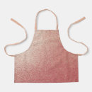 Search for gold glitter sparkle aprons For kids