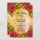 Search for vintage 75th birthday invitations Watercolor