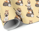 Search for feline wrapping paper For her
