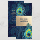 Search for peacock bridal shower invitations Bride