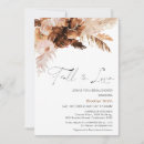 Search for natural bridal shower invitations Pampas grass