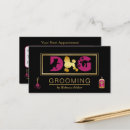Search for pet grooming appointment cards Veterinarian