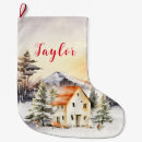 Search for winter wonderland christmas stockings Watercolor