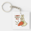 Search for rabbit with carrots key rings Funny