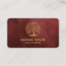 Search for landscaping business cards Professional