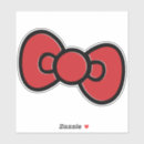 Search for big red bow stickers Illustration