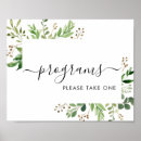 Search for memorial on wedding programs Funeral