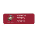 Search for eagle globe and anchor return address labels Usmc