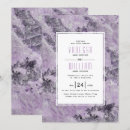 Search for purple geode wedding invitations Amethyst