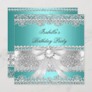 Search for diamond and pearls birthday invitations Jewel