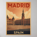 Search for madrid vintage travel posters Spain