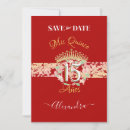 Search for sweet sixteen save the dates Gold