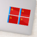 Search for flag of the ussr stickers Cccp