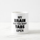 Search for too many tabs mugs Nerd