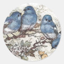 Search for blue bird illustration stickers Nature