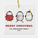 Search for penguin christmas tree decorations Festive
