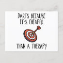 Search for darts postcards Dart player