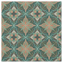 Search for watercolor floral fabric Teal
