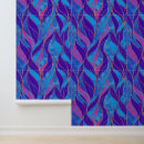Search for blue leaf art Peel and stick wallpaper