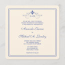 Search for blue scroll invitations Formal